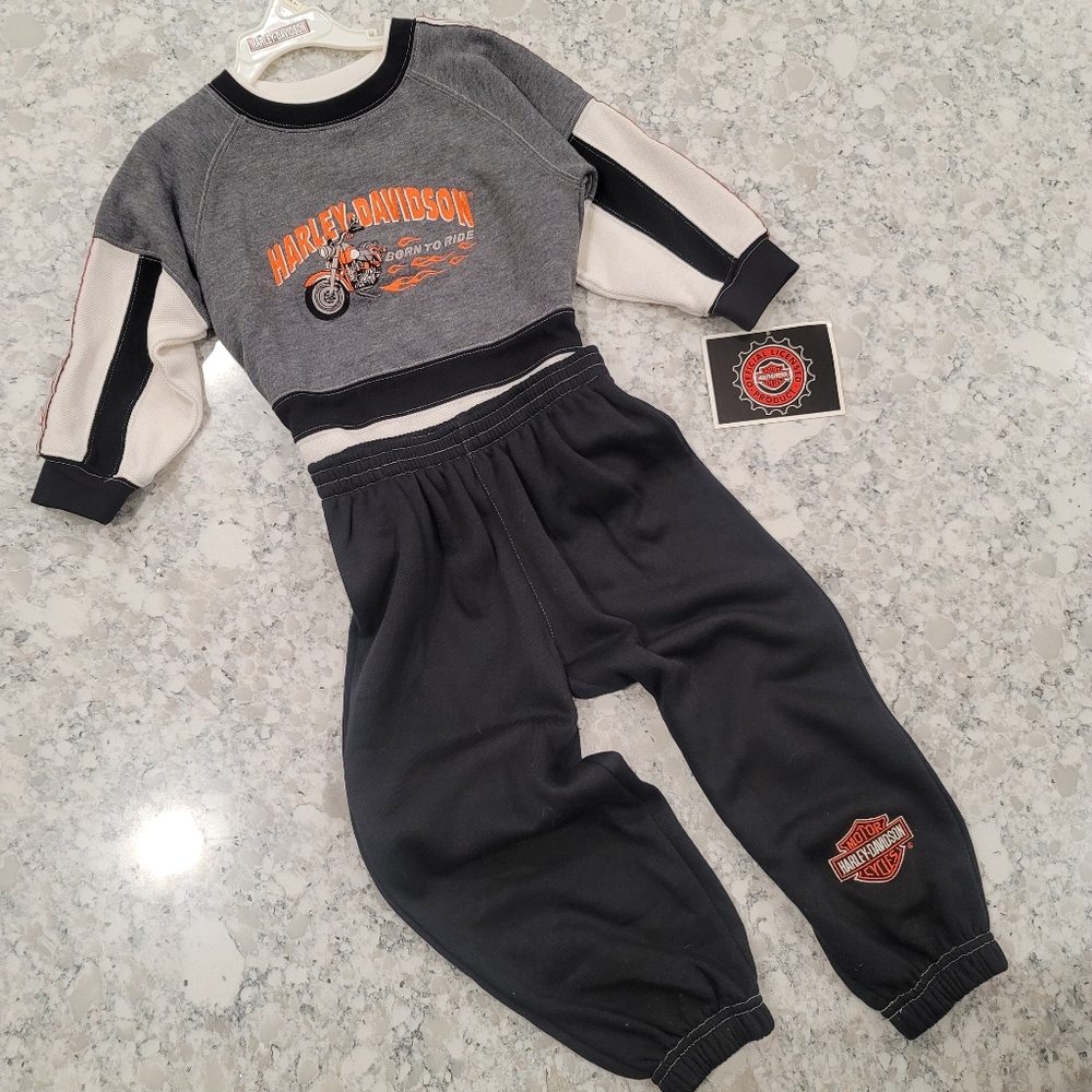 NWT Harley-Davidson Kid's Sweatshirt & Pants Set